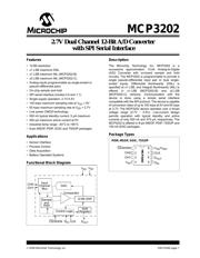 MCP3202T-CI/SN datasheet pdf 1 page