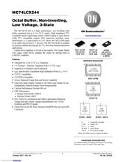 MC74LCX244DTR2G datasheet pdf 1 page