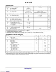MC74LCX244DTR2G datasheet pdf 3 page