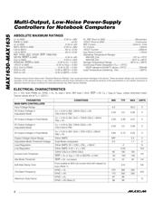 MAX1631EAI+T datasheet pdf 2 page