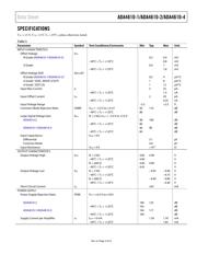 ADA4610-2ACPZ-R7 datasheet pdf 3 page