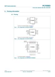 PCF8583T/5 datasheet pdf 3 page
