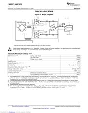LMP2021MAEVAL/NOPB datasheet pdf 2 page