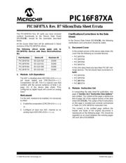 PIC16F877AT-I/PTG datasheet pdf 1 page