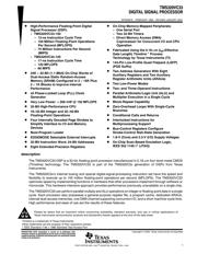 TMS320VC33PGE120 datasheet pdf 1 page