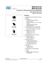M95128-DRDW3TP/K datasheet pdf 1 page