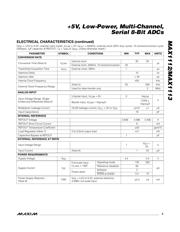 MAX1112CPP+ datasheet pdf 3 page