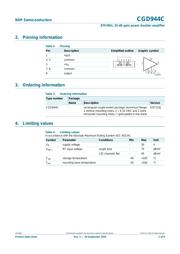 CGD944C datasheet pdf 2 page