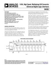 DAC08HQ datasheet pdf 1 page