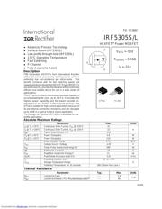IRF5305STRR datasheet pdf 1 page