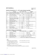 IRF5305STRR datasheet pdf 2 page