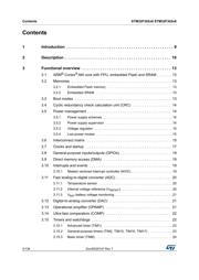STM32F302C8Y6 datasheet pdf 2 page