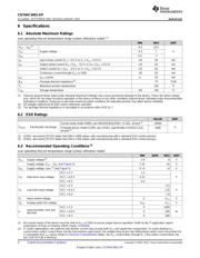 CD74HC4051MM96EP datasheet pdf 4 page