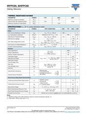 IRFPC60 datasheet pdf 2 page