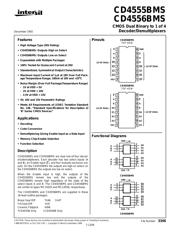 CD4555BKMSR datasheet pdf 1 page