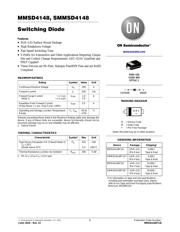 MMSD4148 datasheet pdf 1 page
