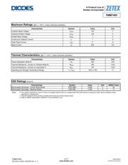 FMMT493TA datasheet pdf 2 page