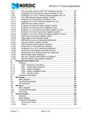 NRF24LU1P-F16Q32-R datasheet pdf 6 page