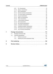 STM32F301K8U6 datasheet pdf 4 page