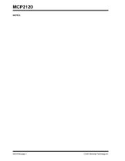 MCP2120-I/SL datasheet pdf 2 page