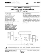 ADS7828EB/2K5 datasheet pdf 1 page