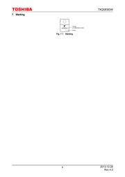 TK20E60W,S1VX(S datasheet pdf 4 page