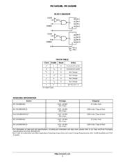 MC14518BDWR2G datasheet pdf 2 page