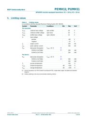 PUMH11F datasheet pdf 3 page
