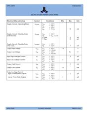 AS6C62256A-70SCNTR datasheet pdf 4 page