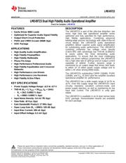 LME49723MAX/NOPB datasheet pdf 1 page