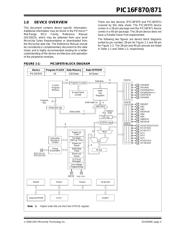 PIC16F870T-E/SO datasheet pdf 5 page
