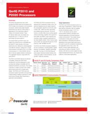 P2020NXN2MHC datasheet pdf 1 page