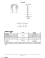 MC14584BDTR2G datasheet pdf 3 page