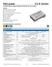CC3-2405SR-E datasheet pdf 1 page