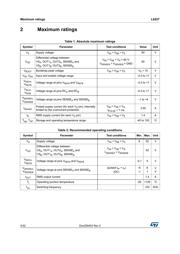 L6227PD datasheet pdf 4 page