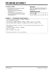 PIC18F45J10T-E/PT datasheet pdf 6 page