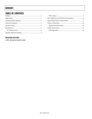 ADN4661BRZ datasheet pdf 2 page