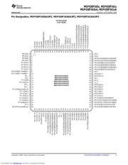 MSP430F5419AIZQW datasheet pdf 3 page