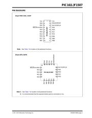PIC16F1507T-I/ML datasheet pdf 3 page