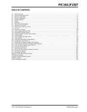 PIC16F1507T-I/ML datasheet pdf 5 page