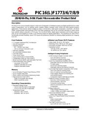 PIC16F1779-E/ML datasheet pdf 1 page