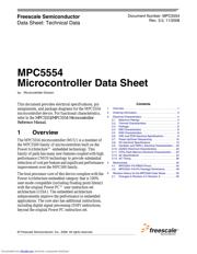 MPC5554MZP80 datasheet pdf 1 page