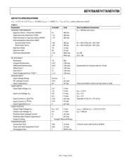 AD7476ABRMZ datasheet pdf 6 page