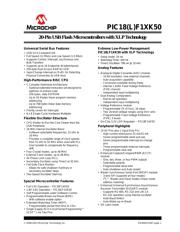 PIC18F14K50-I/MQ datasheet pdf 1 page