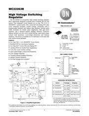 MC33363BDW datasheet pdf 1 page