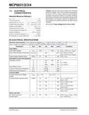 MCP6031-E/SN datasheet pdf 2 page