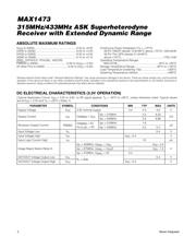 MAX1473EUI+ datasheet pdf 2 page