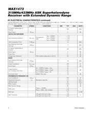 MAX1473EUI+ datasheet pdf 4 page