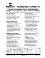 PIC18F4580T-I/PT datasheet pdf 3 page