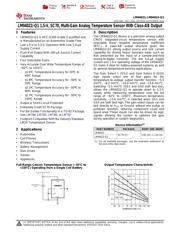 LM94022EVAL datasheet pdf 1 page